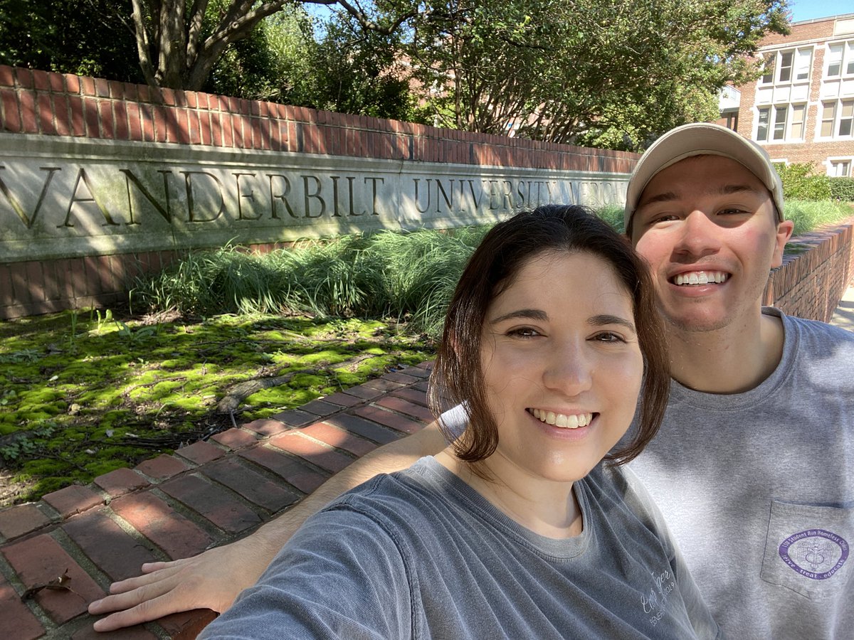 ShieldCatherine's tweet photo. John and I finished our away rotation at @VUMChealth on Friday. I had an amazing time with @VUMC_OBGynRes &amp; he loved working with @VUMCMedicineRes! Thank you to both of our teams for all of your  support &amp; kindness! #couplesmatching https://t.co/KaBzLN9orT