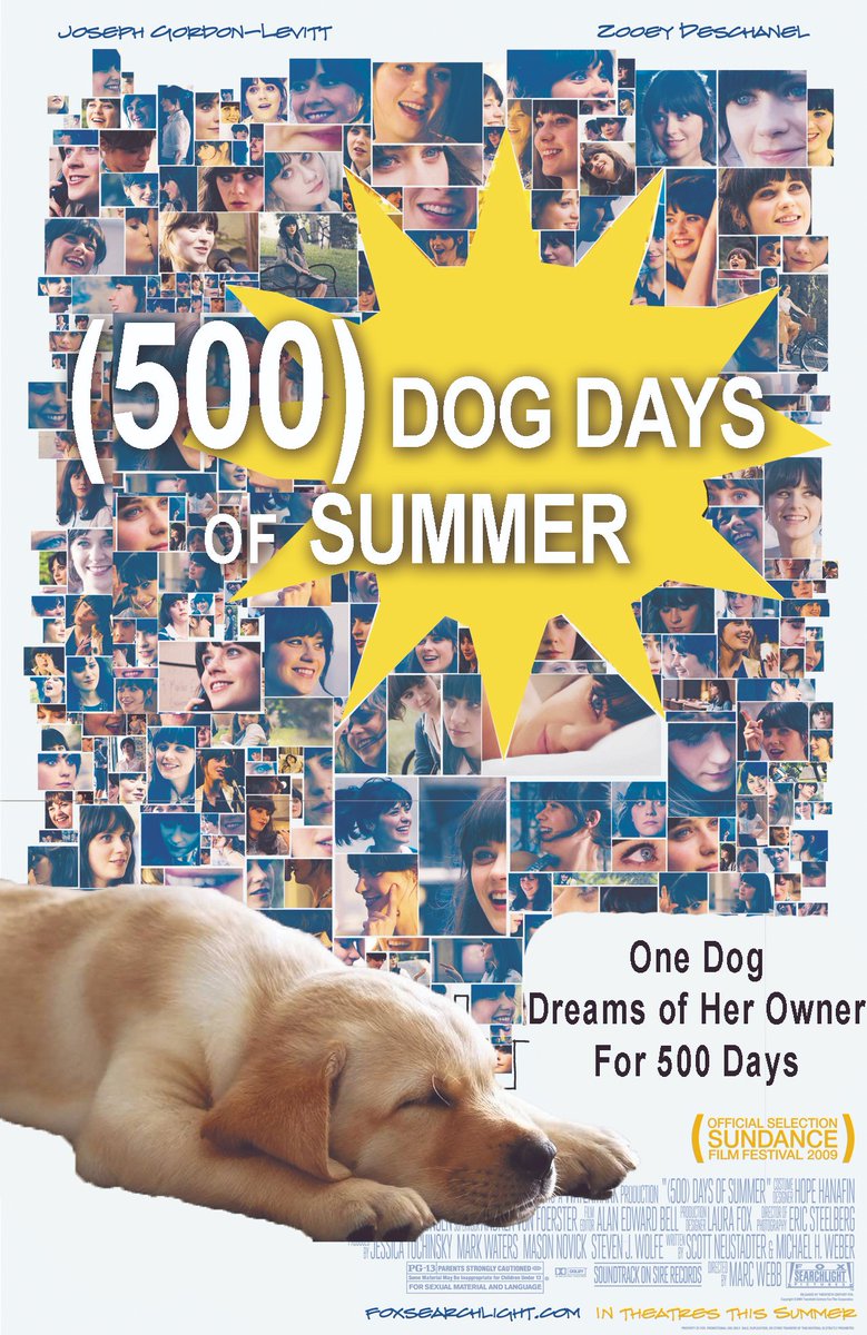 colqsam277's tweet photo. 500 Dog Days of Summer – Zooey Deschanel may not believe in relationships or boyfriends, but she certainly loves her dog. https://t.co/ngAI60TINJ
