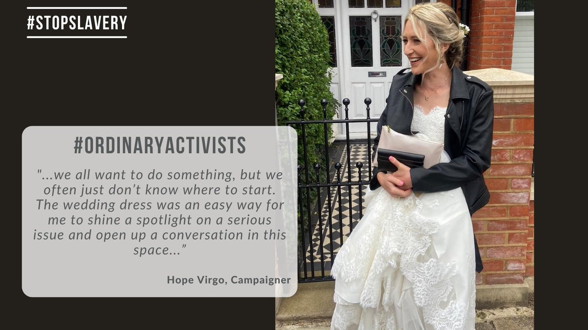 Amnesty Ely City (@amnestyelycity) on Twitter photo A beautiful, positive story from <a href="/HopeVirgo/">Hope Virgo</a> (many congratulations on your wedding!) & what a brilliant initiative <a href="/BridesDoGood/">Brides do Good</a> is. #StopSlavery #OrdinaryActivists A beautiful, positive story from <a href="/HopeVirgo/">Hope Virgo</a> (many congratulations on your wedding!) & what a brilliant initiative <a href="/BridesDoGood/">Brides do Good</a> is. #StopSlavery #OrdinaryActivists