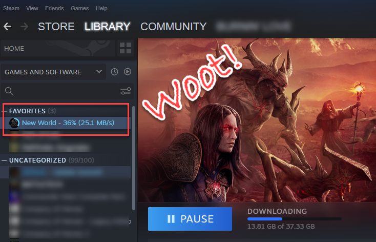 EricDivesIn's tweet photo. It's almost time to @playnewworld !  After playing in the closed and open betas, I'm already hooked.  Tomorrow is a work day, so I won't be on until evening. #NewWorldMMO https://t.co/9HWhMLUmYN