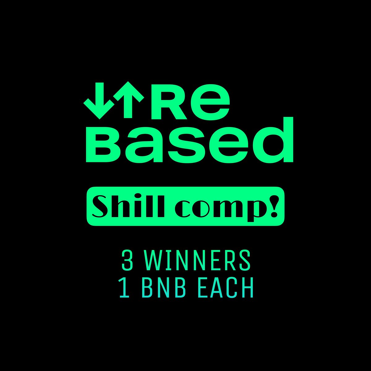 Alright Chads. We are giving away 3 BNB to 3 lucky Chads! 1 BNB per winner and you must be a $RBSD holder to win! LFG! #Crypto #DeFi #BSCGems #moonshot #1000x #BSCNews #rebased 

Enter Below! 
\/\/\/\/\/\/\/\/\/\/\/\/\\/\/\/\/

sweepwidget.com/view/34431-mz2…