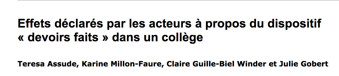 Apothet's tweet photo. "Devoirs-faits". Pour que ces moments d'accompagnement ne soient pas simplement "une caisse de résonance voire d’amplification des difficultés non résolues au sein de la classe" 
Une étude récente et riche d'enseignements  
https://t.co/zCok3Czm0z https://t.co/hVakvaXwNG