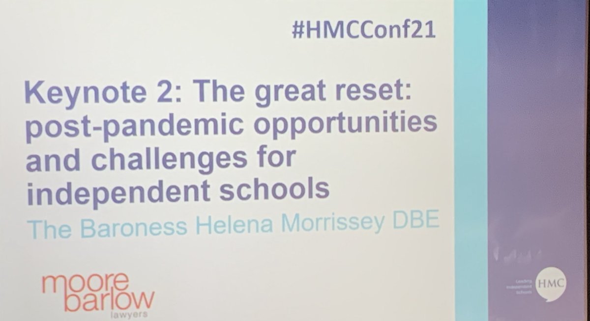 Heads are happy when …we hear from leaders in other sectors and have time to think about the future. #happyheads
