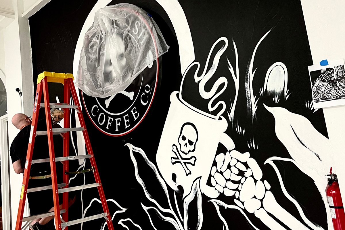 The shop is getting an upgrade, just in time for #NationalCoffeeDay 👀