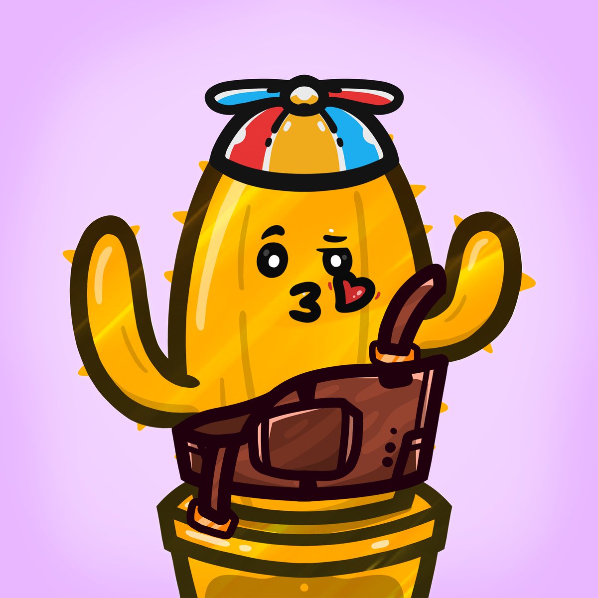 SOLBigBrain's tweet photo. @iKinG40 @CowdyCactus Sure, why not. Thanks for the reminder. Just minted a bunch trying to get the "I ❤️ Brainz" one. No luck, but I got these nice looking ones :) Like how it seems A LOT are female ones also.  Pretty cutesy art. https://t.co/Q34gysoUBg