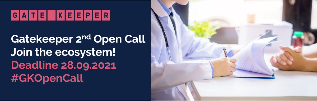 GATEKEEPER_EU's tweet photo. Only one day left! The #GatekeeperEU project is looking for applications, tools or components related to #ArtificialIntelligence or #BigData to help ensure healthier independent lives for older adults. For more information: https://t.co/BISsXsXrgs #GKOpenCall https://t.co/PQUkd6H55G
