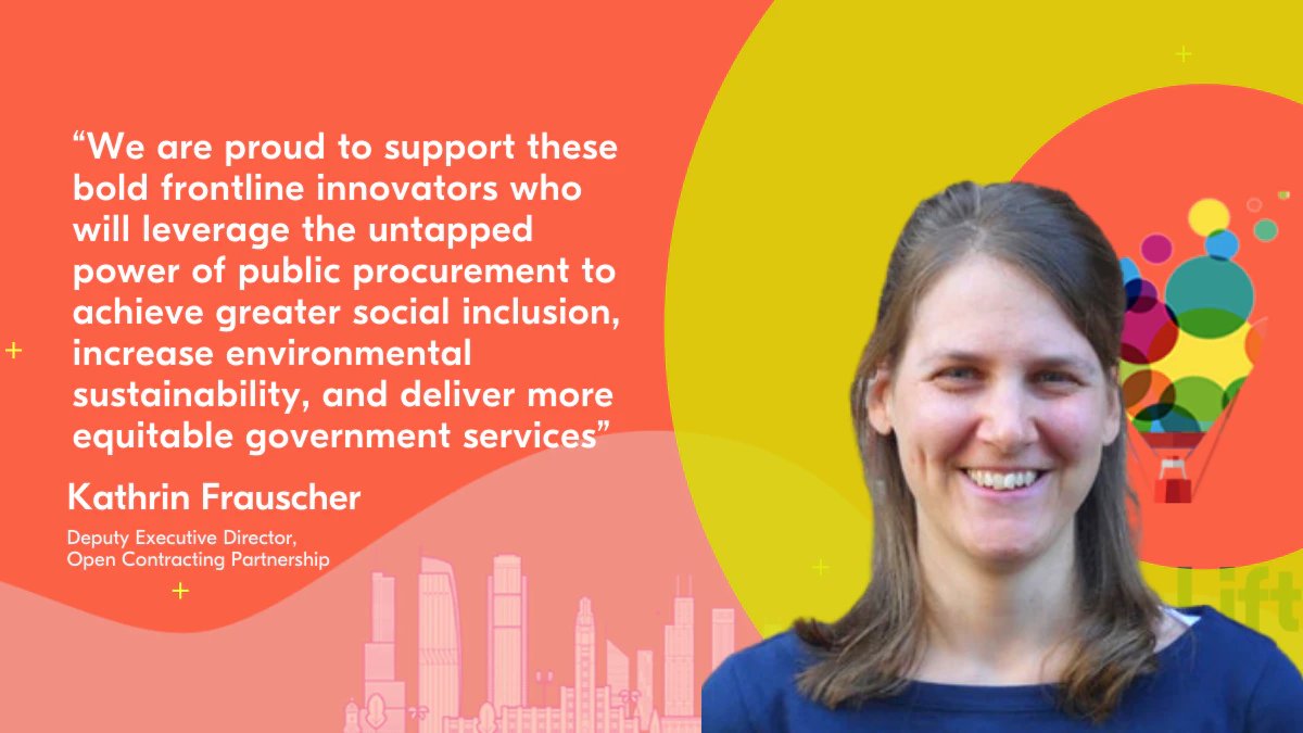 opencontracting's tweet photo. 2) Procurement reform is hard. But our #OCLift impact accelerator program was central to support teams of reformers during the pandemic. That's why we'll make it a central offer with more teams each year. More: https://t.co/lJeSmU8rrj https://t.co/2PWmvg2sdr