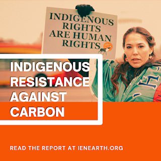 Sonya__Mueller's tweet photo. #IndigenousResistance Against Carbon report uplifts the work of countless Tribal Nations, Indigenous water protectors, land defenders, pipeline fighters, &amp; others who have dedicated their lives to defending Indigenous sovereignty. #IRAC21 https://t.co/m8qKxILlAw