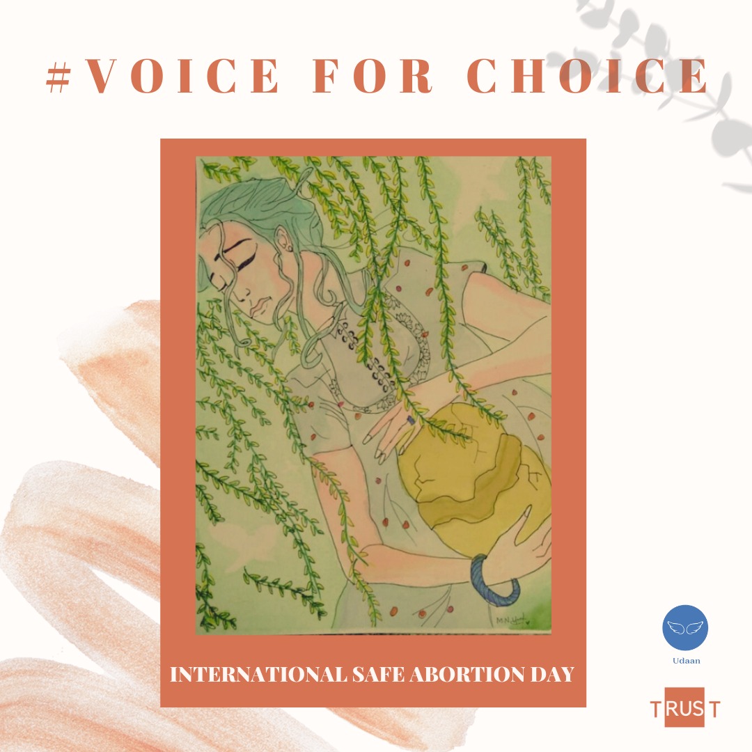 udaan_mcn's tweet photo. "How come when it's women, it's abortion, and when it's a chicken, it's an omelette?"
Art &amp; Caption Credits: Vishranti Manoharan

#VoiceForChoice #InternationalSafeAbortionDay #prochoice #prochoiceisprolife #artwork https://t.co/y7ePFFQxYv