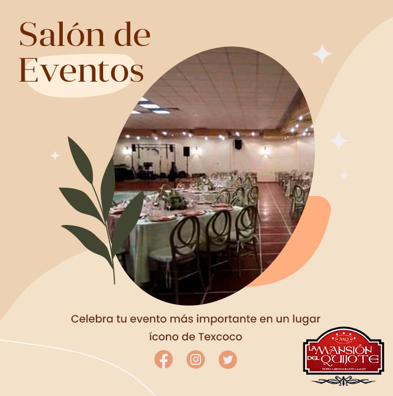 MansionQuijote's tweet photo. Ahora es el mejor momento para planear ese importante #evento en La Mansión del Quijote ícono de #Texcoco desde hace décadas...

Conoce las novedades de esta temporada

#SalonDeFiestas #Texcoco #Eventos #SalonDeEventos https://t.co/1pagIuFnuC