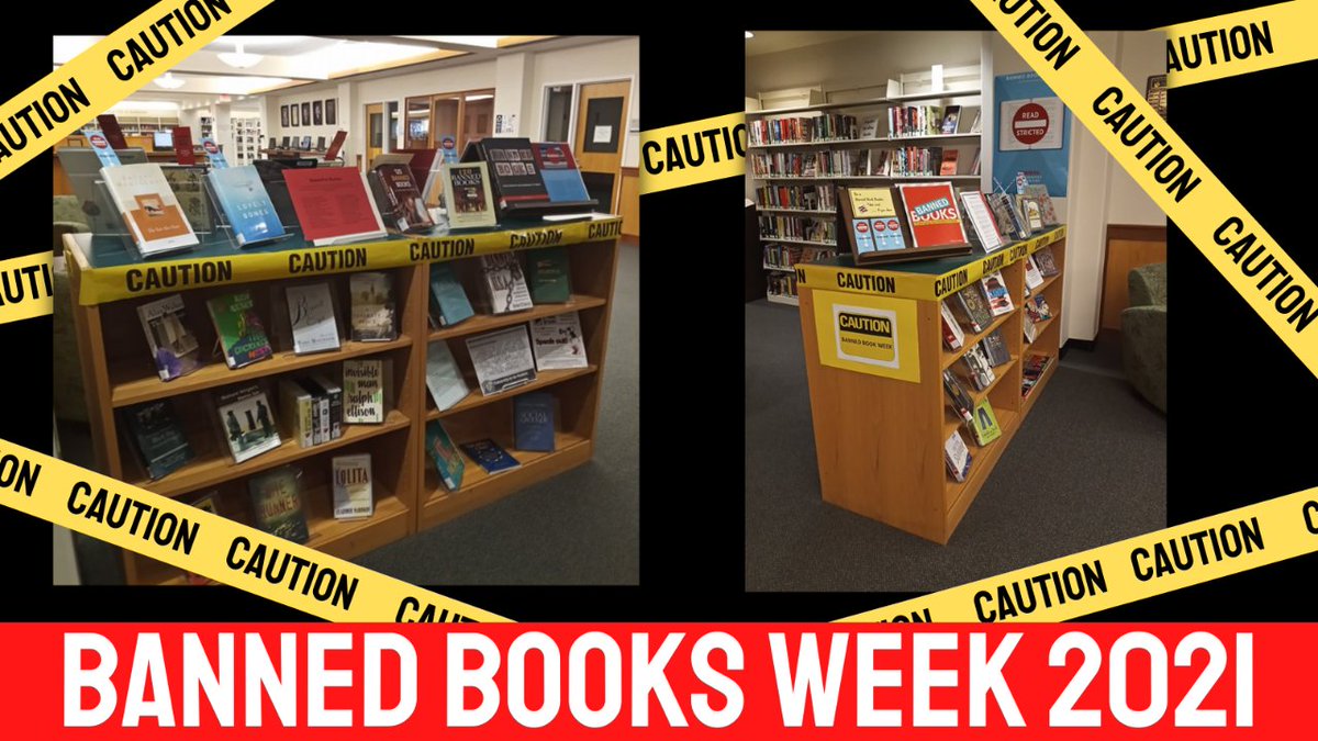KeeneMasonLib's tweet photo. Here is our #NewLibraryDisplay for #BannedBooksWeek2021. Make sure you stop by the @KeeneMasonLib this week and check it out!
@KeeneState_ @ALALibrary @BannedBooksWeek #BannedBooks #BannedBooksWeek https://t.co/Rx6Rvp7cRH