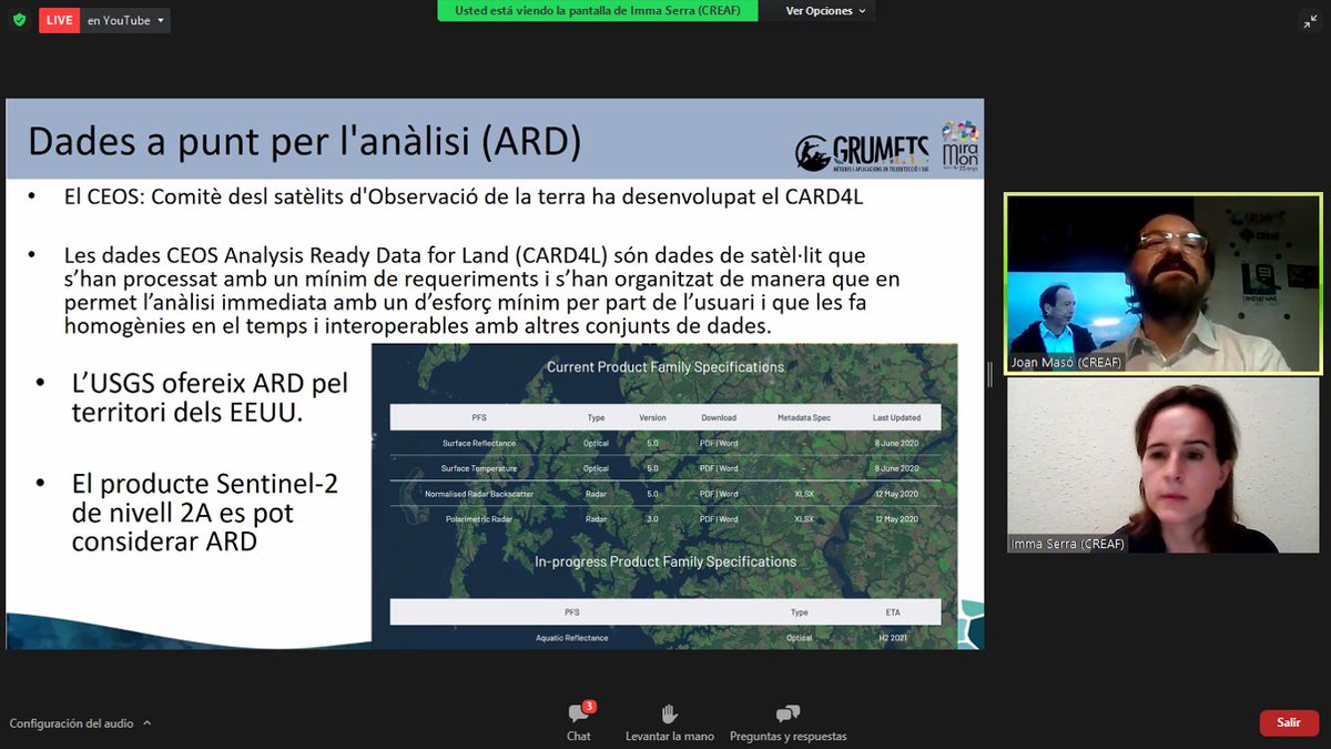 grumets_UAB's tweet photo. Seguim amb l'acte #Landsat9CREAF!
Imma Serra del @CREAF_ecologia: "Earth Explorer és el portal més complert d'imatges de satèl·lit del món". https://t.co/uNPYcxJXGF
I a Catalunya tenim el #SatCat! https://t.co/v3iQCvJy4O
@MiraMon_CAT https://t.co/WhR8M6Ok69