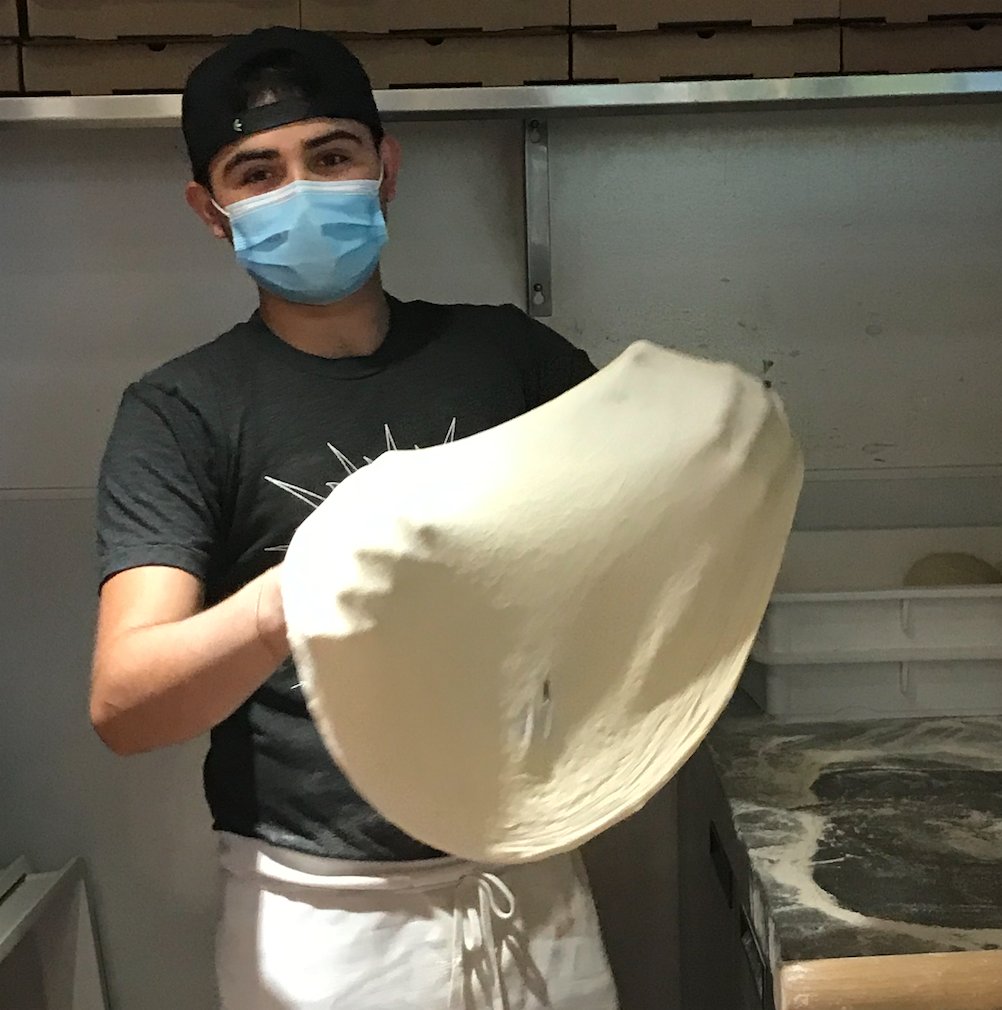 eatyourpizza's tweet photo. FRANKLIN's stretching pizza dough in preparation for YOUR arrival.
Come get your favorite or try something new and give a nod to all the folks that keeps Pizzeria Paradiso cooking.
#pizza #pizzaiola #pizzaandbeer #eatyourpizza #dcdining #ramwdc #eventsdc https://t.co/3JaL0x9dvt