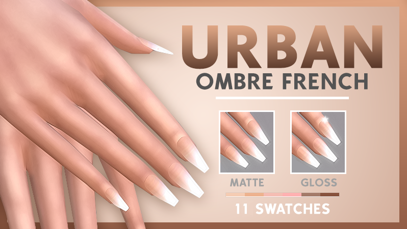 Urbansimsyt's tweet image. 🚨 DOUBLE PATREON POST! 🚨
My Classic Long French Tip AND OMBRE Nails Available For My Supreme Supporters - NOW!

Ombre: bit.ly/3zWZZ57
Classic Long: bit.ly/3CSLDUW

🤍RELEASES🤍
SUPREME SUPPORTER: NOW! 
SUPER SUPPORTER:  10/2
SUPPORTER: 10/5
PUBLIC ACCESS: 10/7