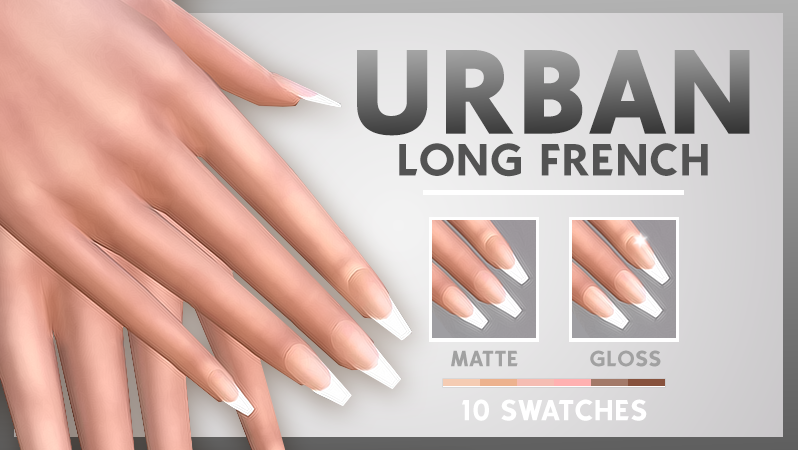 Urbansimsyt's tweet image. 🚨 DOUBLE PATREON POST! 🚨
My Classic Long French Tip AND OMBRE Nails Available For My Supreme Supporters - NOW!

Ombre: bit.ly/3zWZZ57
Classic Long: bit.ly/3CSLDUW

🤍RELEASES🤍
SUPREME SUPPORTER: NOW! 
SUPER SUPPORTER:  10/2
SUPPORTER: 10/5
PUBLIC ACCESS: 10/7