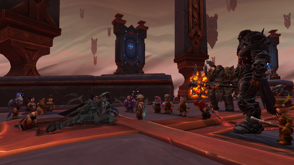 G4Warcraft's tweet photo. Wakey wakey silly Sylvie, we have a Zovaal to catch. C’mon. Where is he?
G4’s R.A.I.D. Team make their way into the #SanctumofDomination to pay the Jailer a visit.
SoD: 0
G4 R.A.I.D. Team: 10
#Warcraft #Raiding with #Gnomes & #Mechagnomes https://t.co/SemqdjyObr