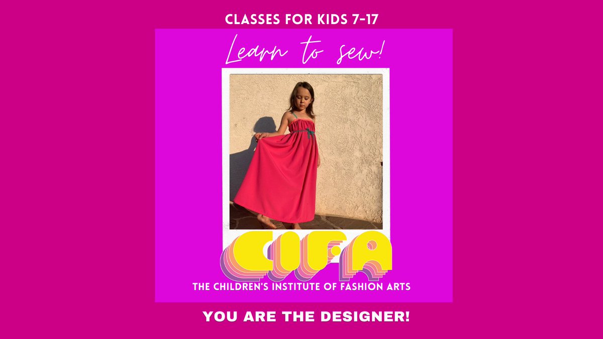 theCIFAorg's tweet photo. Did you know that learning to sew as a child is the best way to begin a life of making imagination become reality? 😋 https://t.co/nQoVqk7XQd