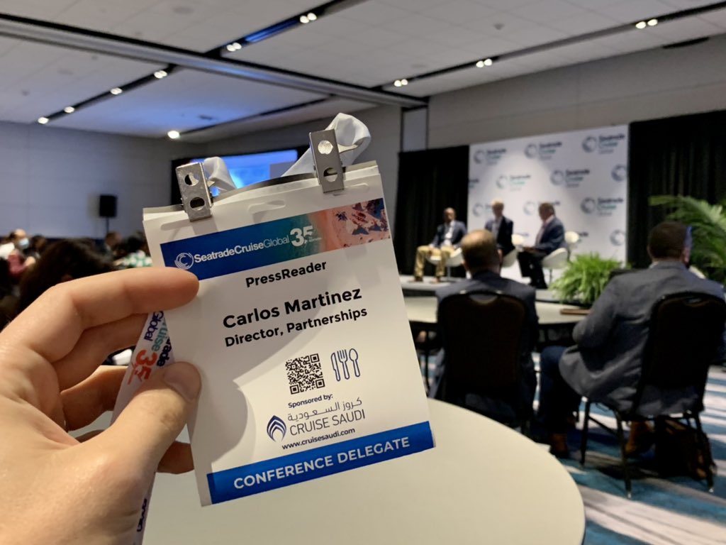 Back at it! 🚀

<a href="/SeatradeCruise/">Seatrade Cruise</a> Global is happening in Miami, and <a href="/PressReader/">PressReader</a> is here. Yes, in person!

#STCGlobal #WeAreCruise #CruiseIndustry