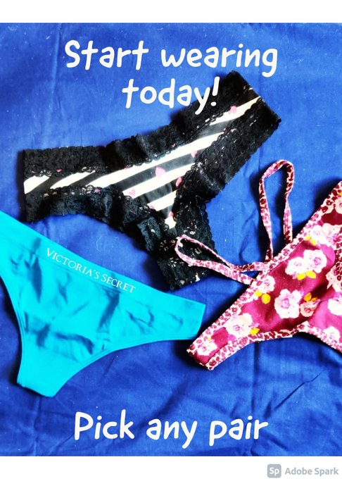 Have availability for todays panties! If you want to see what I have just shoot me a message #pantyfetish<a href="/tag/usedpanties"class="tags"><span>#usedpanties</span></a><a href="/tag/pantyfetish"class="tags"><span>#pantyfetish</span></a><a href="/tag/pantydeal"class="tags"><span>#pantydeal</span></a><a href="/tag/pantybuyer"class="tags"><span>#pantybuyer</span></a>