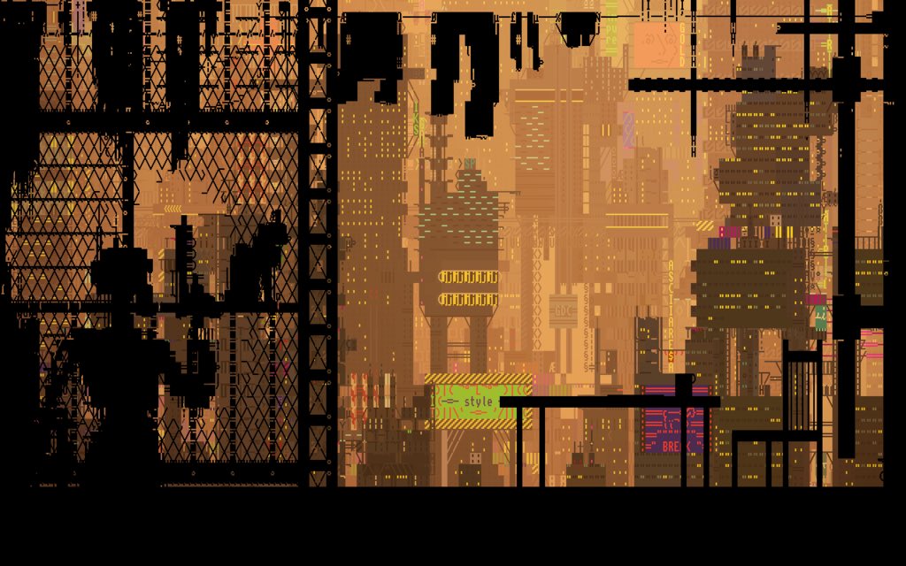 sixteencolors's tweet photo. Stunning ASCII by grmmxi // iMPURE (2021) 

https://t.co/y4PIj7fbGz

#ansiart #ansi #ascii #asciiart #pixelart #textmode #textart #text #art #demoscene #bbs #retrocomputing #retrographics #8bit #8bitart #typography #graffiti #graffitiart #amiga #amigaascii #cyberpunk #cityscape https://t.co/ZcDLTa5HyP