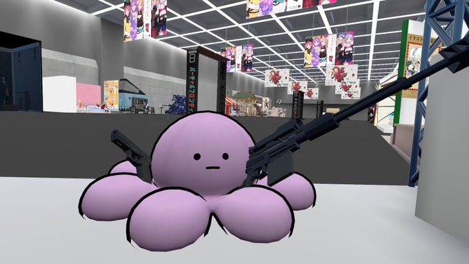 #おうつちのVRC日記
暴力を知ったタコ
眼鏡アクセ付けてみたり
肩こりが気になるので運動系ワールドで遊んでたり
imukiさん上手い 