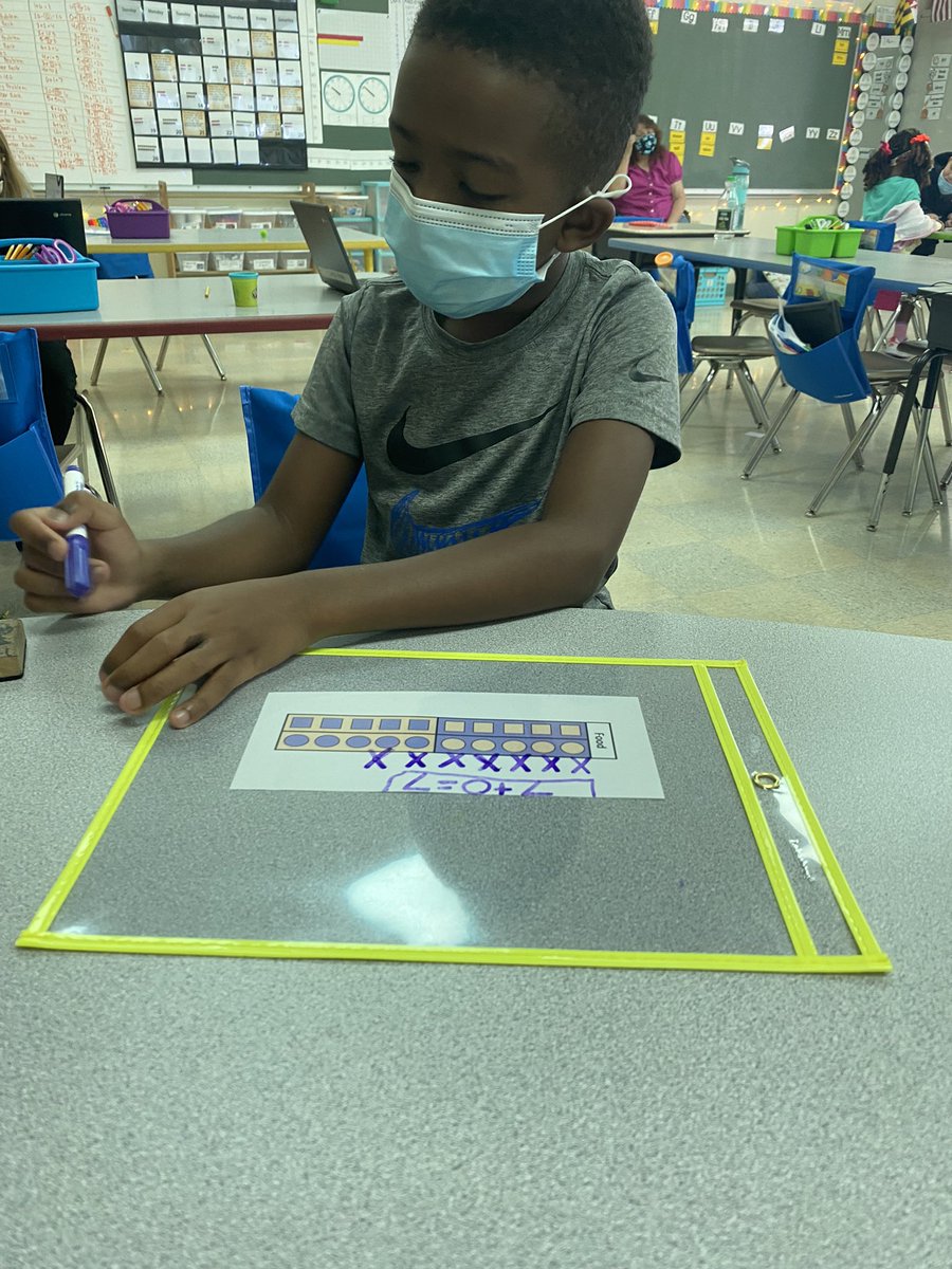 These second grade Ss worked so hard to find all the different ways we could have our guests sit at the table at our Ravens/Orioles party with equations to match! <a href="/CarneyElem/">Carney Elementary</a>