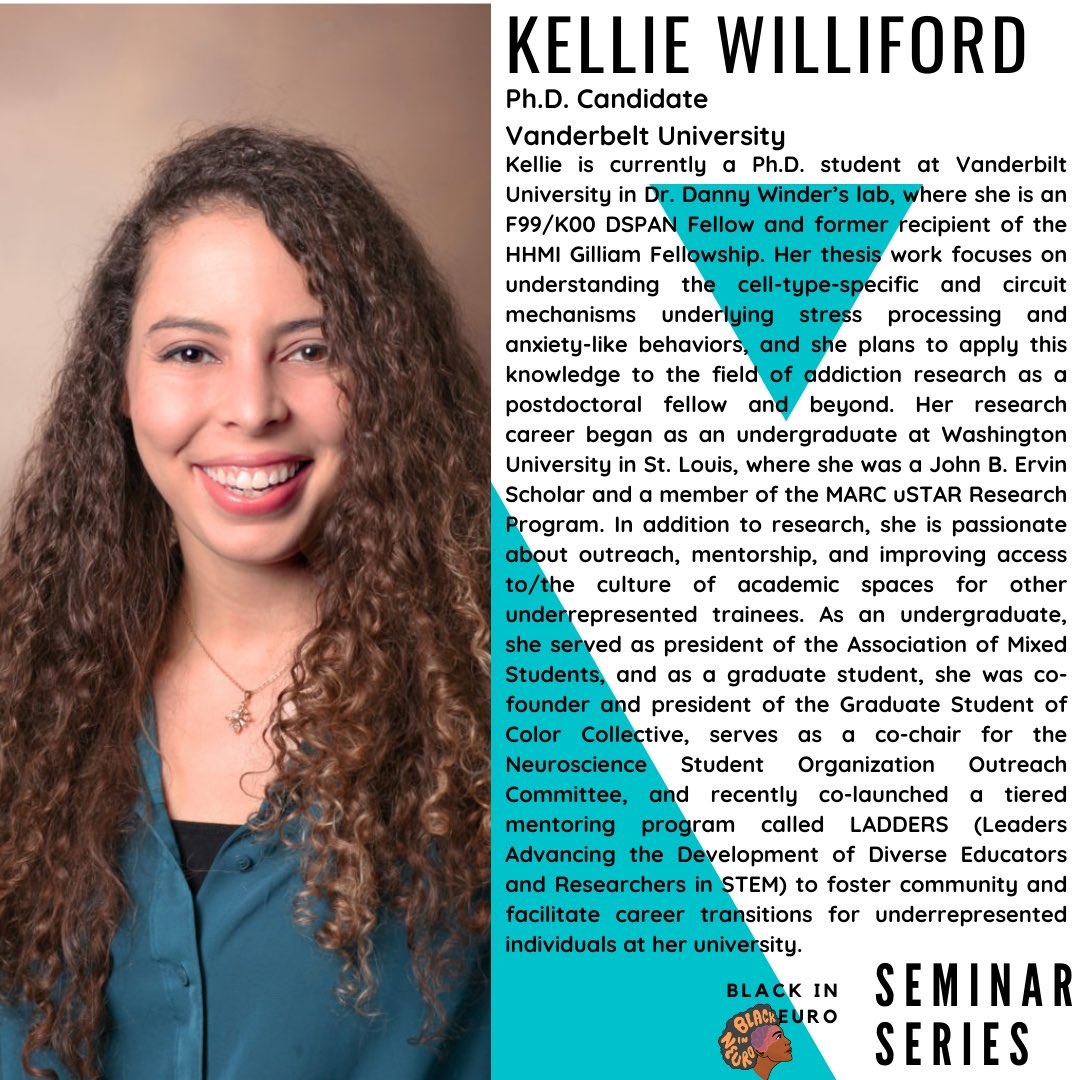 Join us this Friday, October 1st, for the next installment of our BIN seminar series! Our guest, PhD candidate, Kellie Willford will be discussing the story behind where science + self-care meet. Don’t miss out on this awesome event!🌟