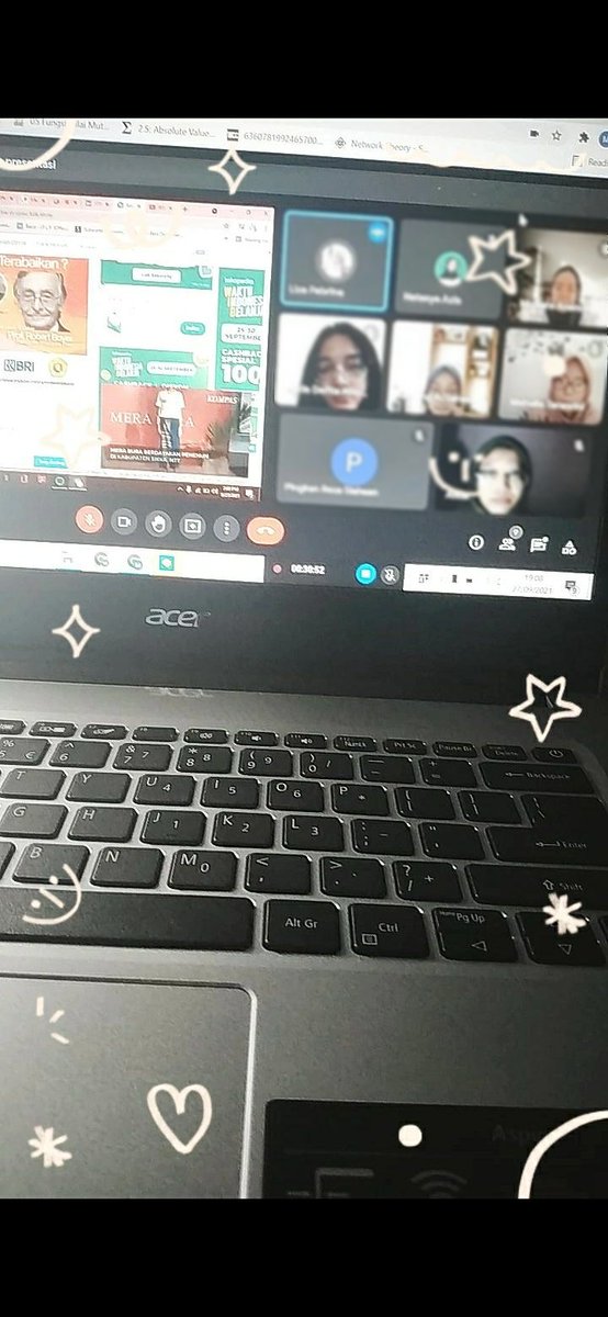 enhagraph's tweet image. ⋆ 210927 ⋆
setelah sekian abad lamanya, akhirnya aku workout lagi gaes walaupun cuma 15 menit tp lumayan bikin keringetan. trus juga hari ini ada kegiatan di ukm buat wawancara ukm lain! kalau belajar aku cuma ngulang materi hari ini ajaa. anyway, selamat istirahat semua!