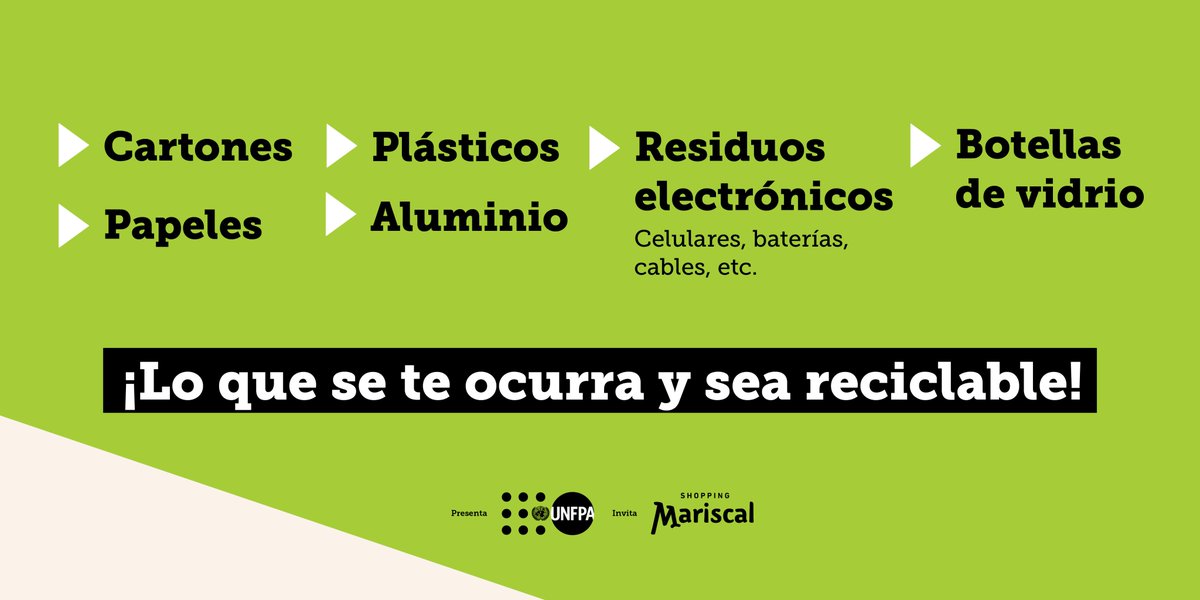 También podés participar de los talleres para promover iniciativas de cuidado del medio ambiente. 🙌🏼

Inscribite: 🔗 bit.ly/VuelveGramo

*Todos los residuos serán destinados en sus respectivos puntos de acopio.
*No deben tener restos orgánicos o líquidos.