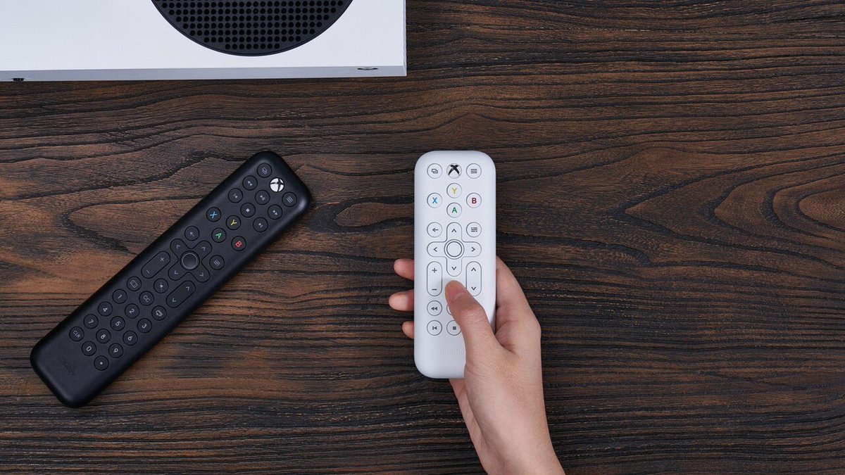 purexbox's tweet photo. Hardware Review: 8BitDo Media Remote For Xbox - Cheap, Cheerful And Stylish https://t.co/GWhRr3dSc2 #Xbox #8BitDo #HardwareReview #Features #MediaRemote https://t.co/AxMvV7QpjW