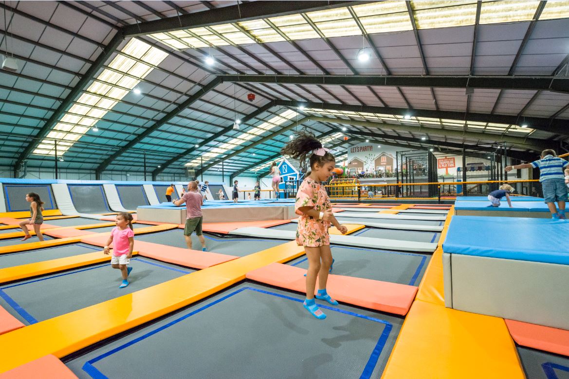 Better_Sutton's tweet image. Exclusive hire of the Trampoline or Play Park (weekdays- term time only)

You will get 1 hour private hire of trampoline or play park, followed by 1 hour in a private room. 

For further details, please contact us at suttonsportsvillage@gll.org

T's &amp;amp; C's apply.