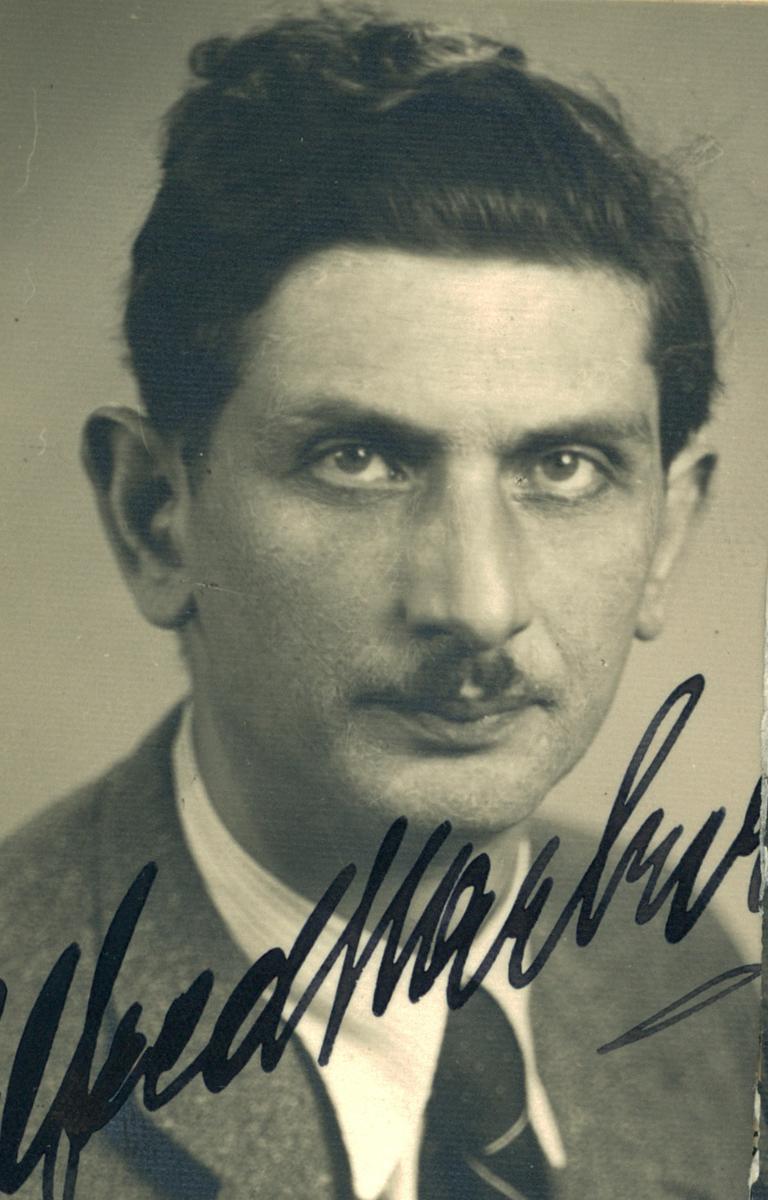 AuschwitzMuseum's tweet photo. 29 September 1907 | A Czech Jew, Alfred Marburg, was born in Rýmařov.

He was deported to #Auschwitz from #Theresienstadt ghetto on 6 September 1943. He did not survive. https://t.co/krvugfffwR