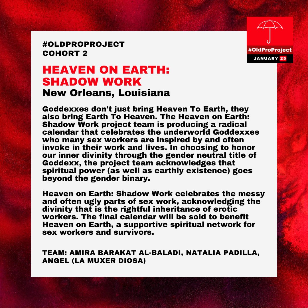 oldprosonline's tweet photo. #OldProProject Highlight: Heaven on Earth: Shadow Work.
Learn more about the project and the amazing team making it happen:
https://t.co/dQbCKuiIq9
cc: @sacredstripper https://t.co/KFKc9EGj7N