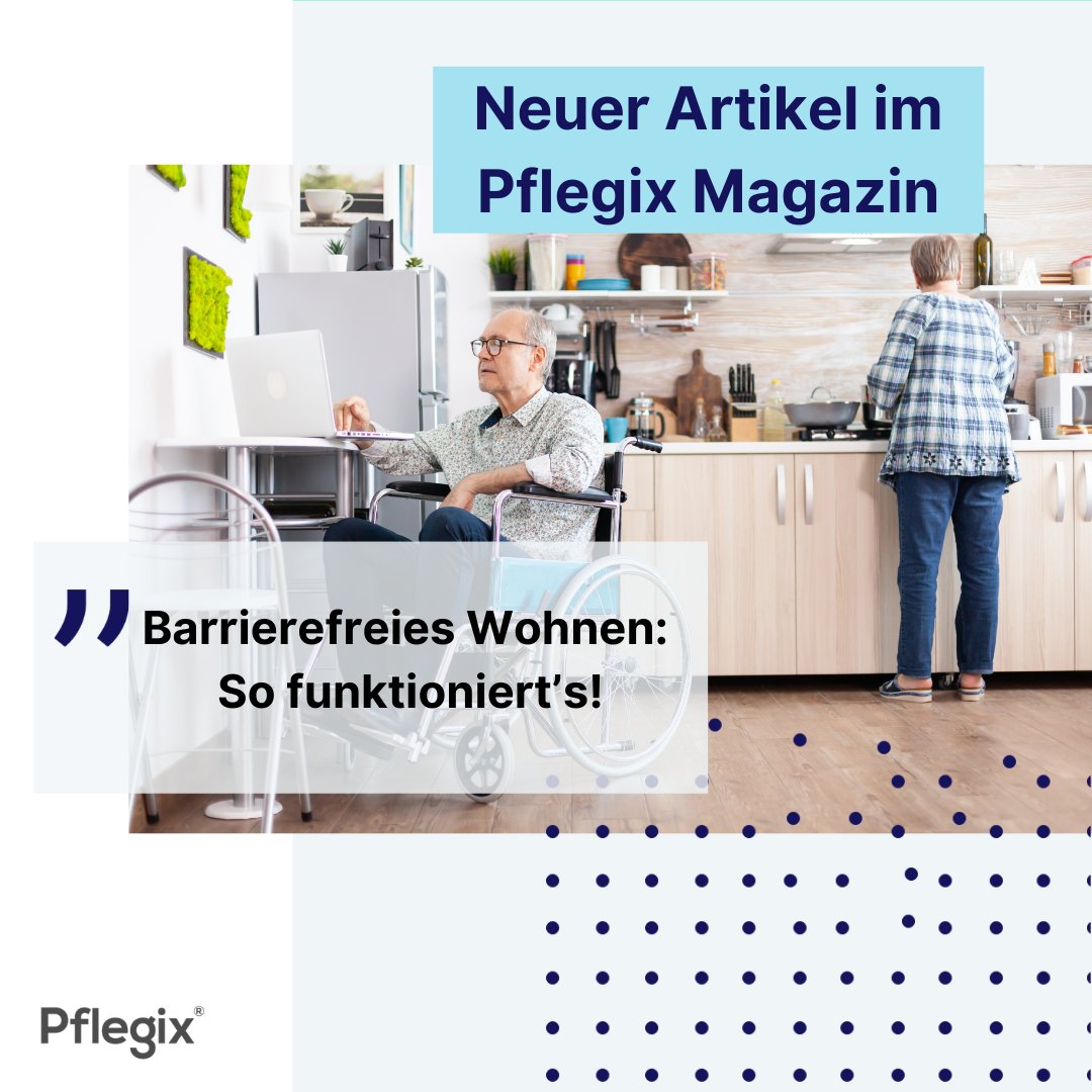 Unser aktueller Beitrag behandelt das Thema barrierefreies Wohnen 💚
Schaut jetzt rein: bit.ly/3oaEuLz
Habt ihr selbst Tipps, wie barrierefreies Wohnen funktionieren kann? Dann schreibt es uns in die Kommentare!👇
#pflegix #wecare #pflege #betreuung #alltagshilfe