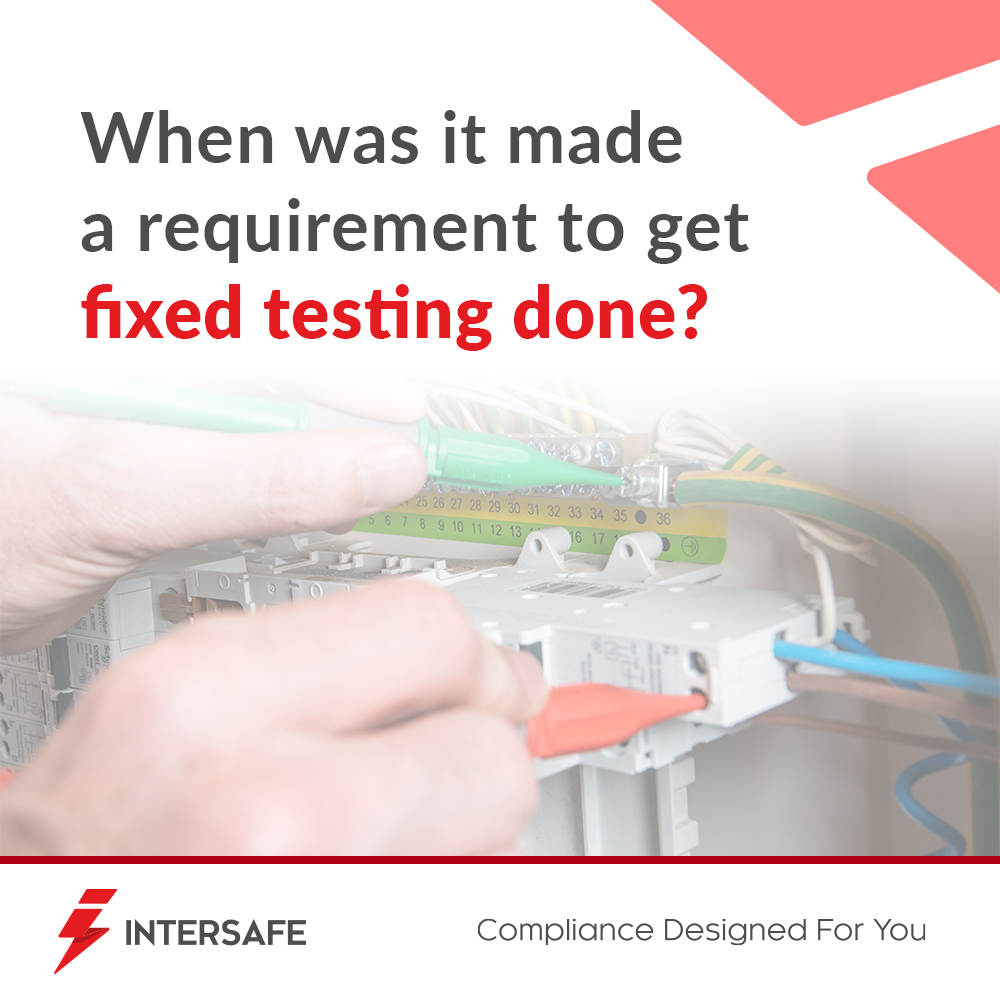 Intersafe_ltd's tweet photo. Answer: Electricity at Work regulations were published in 1989 &amp; came into force on 1st April 1990. Since then, updates are issued &amp; it’s important businesses keep up to date with current regulations. We can help businesses ensure they’re always covered  https://t.co/IwMnzwVF9H https://t.co/nC5UIIIcA7