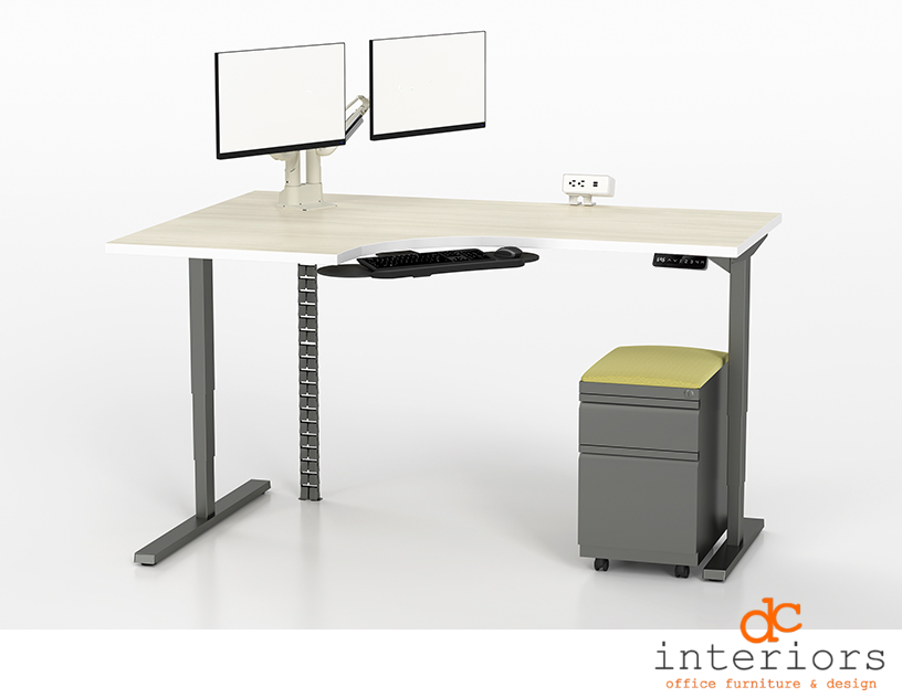DC_Interiors_'s tweet photo. The Extended 3 Stage L Corner #HeightAdjustable Table Base provides the support you need to create a left or right corner table with an extended top.
#dcinteriors #officefurniture #office #offices #sitstand #sitstanddesk #desk #desks #upanddown #up #down #openplansystems #3stage https://t.co/gXg1oCRUBb