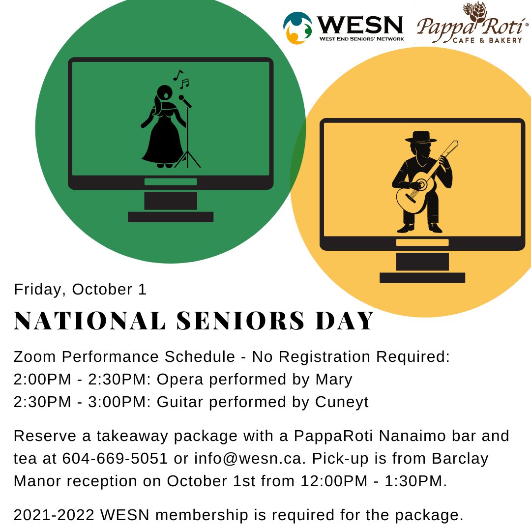 West End Seniors' Network tweet media