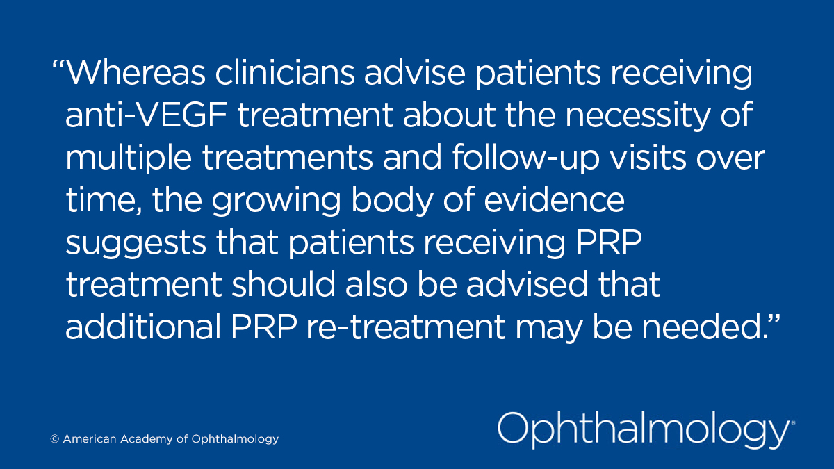 AAOjournal's tweet photo. Commentary: All Patients Treated for Proliferative Diabetic Retinopathy Need to Be Monitored Carefully over Time for Further Treatment https://t.co/0clP6J9fYG #ophthalmology https://t.co/jKmhwoTc7u