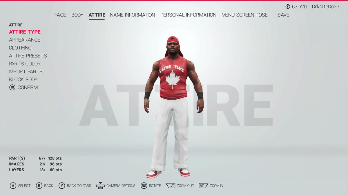 Dc27Joe's tweet image. Prime Tine Elix Skipper , WCW era , up on Xbox CC  for WWE 2k19. Move set by @BigRighteous #RuthlessAgression #WWE2K19