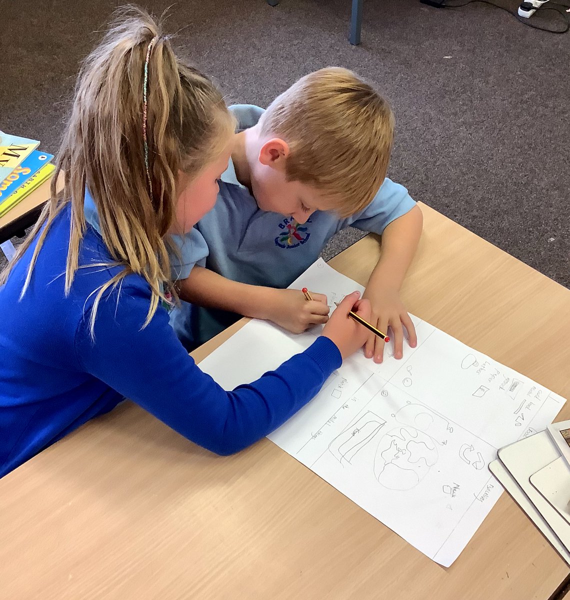 MissBowenGreen1's tweet photo. 3A enjoyed learning all about recycling last week, and created some fantastic posters for #nationalrecyclingweek @BsjsCouncil @BramleyJunior https://t.co/KS9Rd8tJto