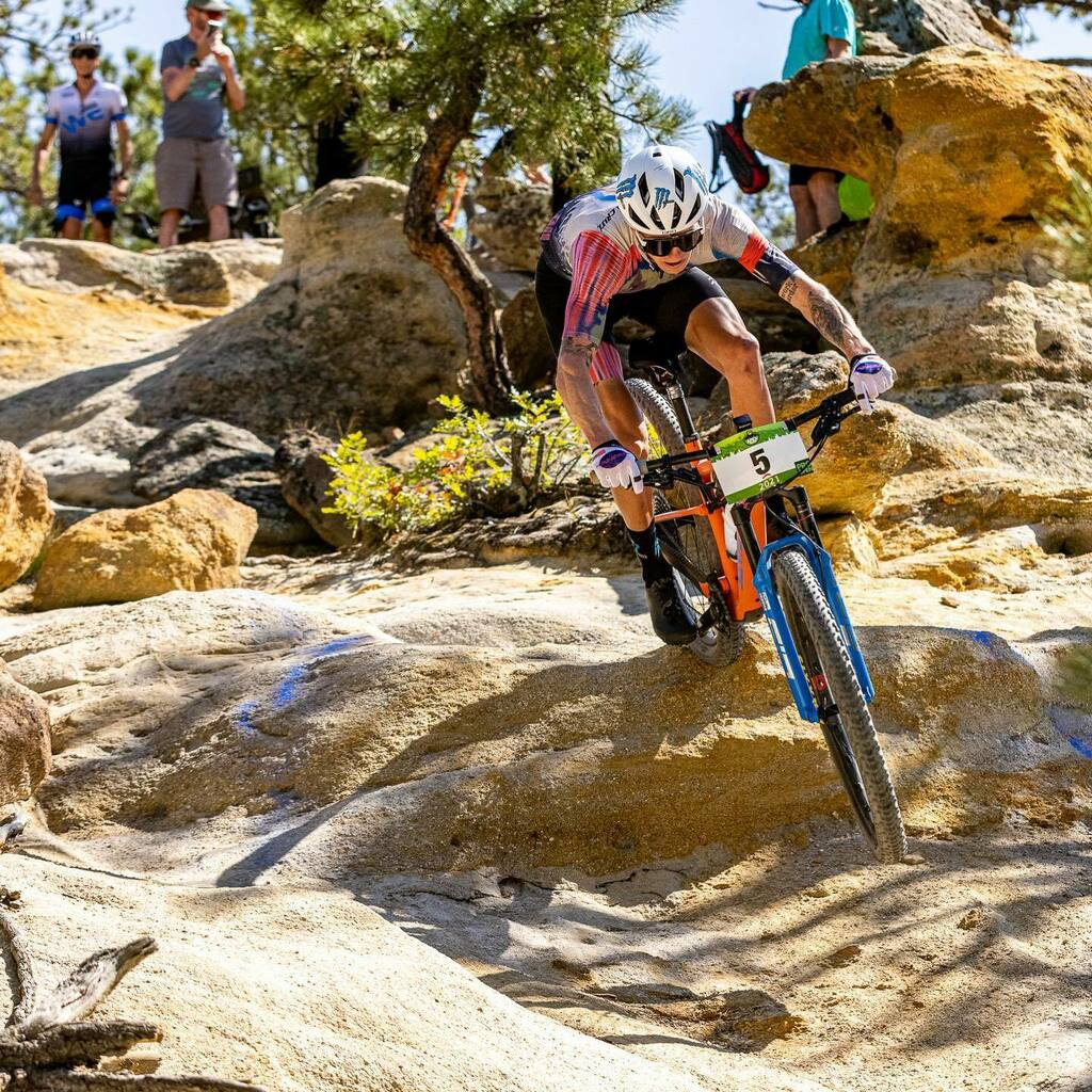 Keegels99's tweet photo. Thanks @pikespeakapex for an awesome few days of racing in the Colorado Springs backcountry! 
Happy to wrap up the overall win after four tough stages 🔥

#santacruzbikes #rockshox #htsqd #srammtb #rapha #pikespeakapex #monsterhydro #colorado 
|| 📸: @… https://t.co/pqrfbp2fUS https://t.co/oBwZgHxopA