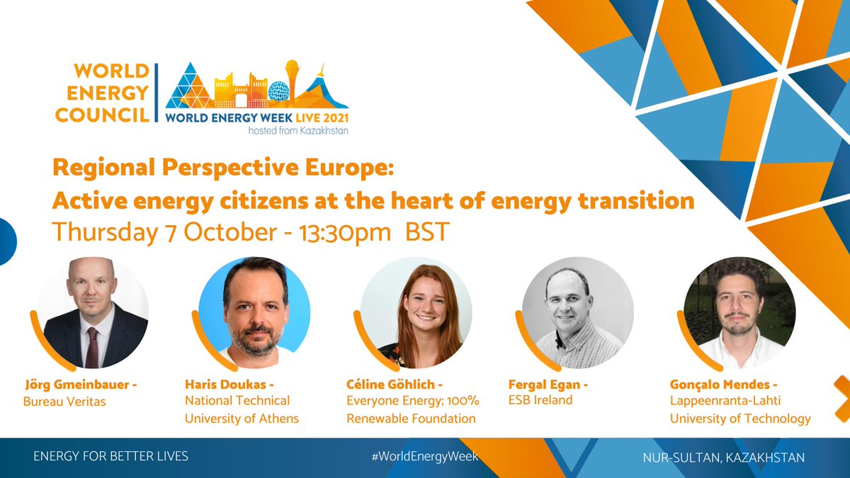 celinefroehlich's tweet photo. At @EveryoneEnergy, we believe that humanizing energy is an important puzzle piece to move towards a zero emissions economy. 
Tune in and join our roundtable discussion on 7 October at World Energy Week!
Register here: https://t.co/UOqc83reha
#worldenergyweek #HumanisingEnergy https://t.co/YEBfvh1lQr