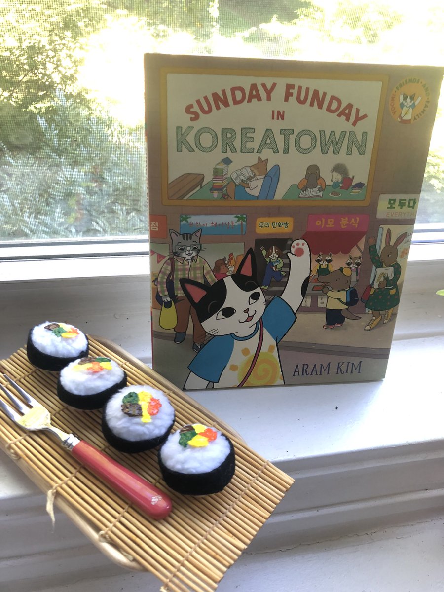 Aram Kim (usually not here) (@aramkimart) on Twitter photo Going to <a href="/BKBF/">Brooklyn Book Festival</a> this Saturday? Join me for a #storytime of Sunday Funday in Koreatown at 2:30pm! My first in-person reading of the book, I am so excited!🌻🌈📚 The day is filled w/ readings & activities for children and families!! I will certainly stay to enjoy!! #BKBF Going to <a href="/BKBF/">Brooklyn Book Festival</a> this Saturday? Join me for a #storytime of Sunday Funday in Koreatown at 2:30pm! My first in-person reading of the book, I am so excited!🌻🌈📚 The day is filled w/ readings & activities for children and families!! I will certainly stay to enjoy!! #BKBF