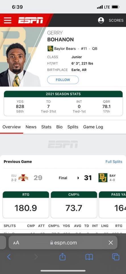 JayMeadors's tweet photo. OG Apex Predator Gerry Bohanon @BUFootball (Earle HS) is having a break year.
#QB1 #RecruitArkansas #501Made
@DrewDavis2026 @KaneArcher9 @Tyler_Hampton10 @ChaseForte1 @GaryRideoutJr2 @dax_QB15 @Achilliesringo2 @connerwillis15 @StranSmith15 @CoryN_0 https://t.co/useLDPV765