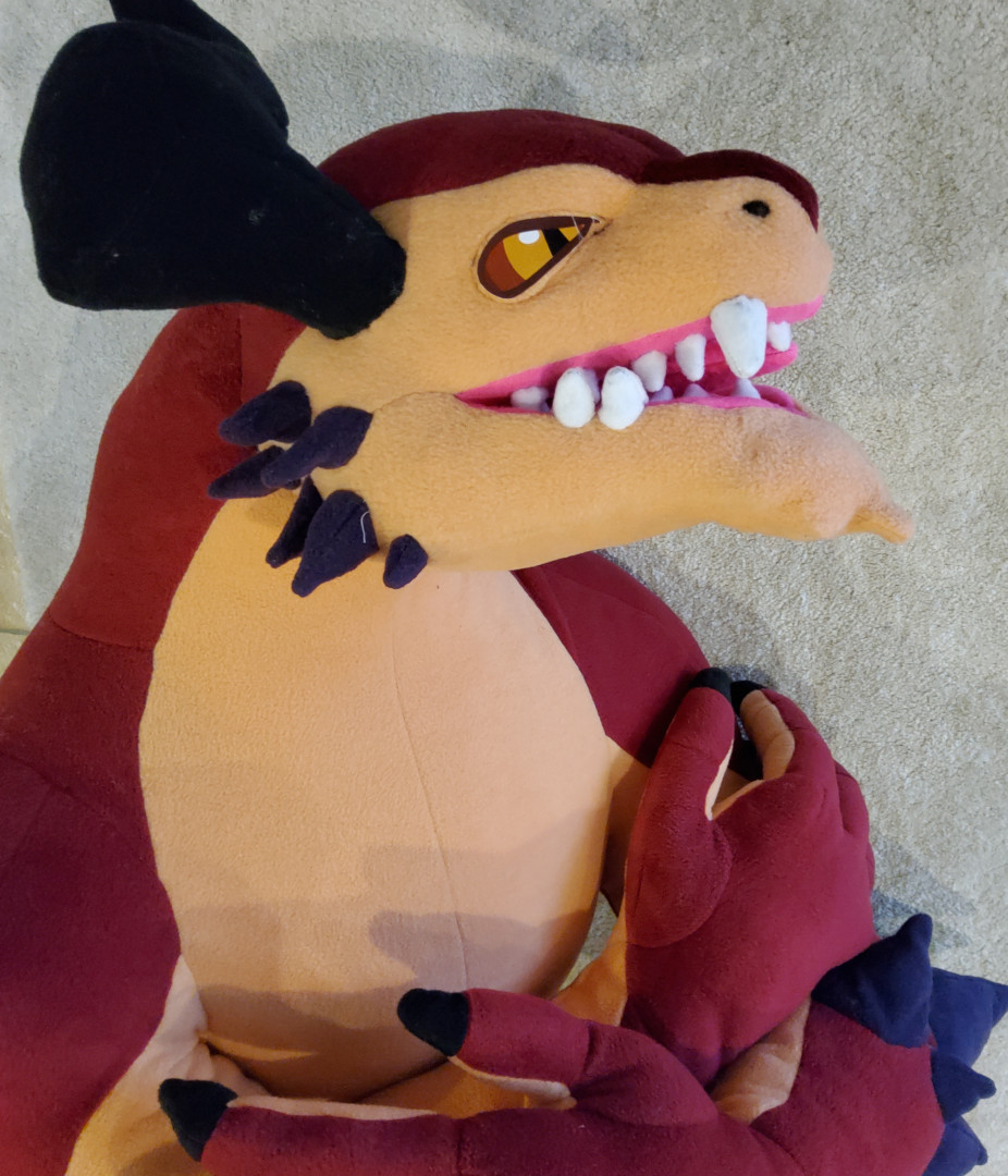 BlueSharkieee's tweet photo. Head done! 🙌
I really like the new size! Also introduced magnets to keep the mouth closed, but they're too strong - difficult to open it now... 😆
The inside of the mouth &amp; the eyes still need some tweaking, but I'll be doing that on the fly.
Going to buy Minky now! 😱 https://t.co/FJmKhzPc0V