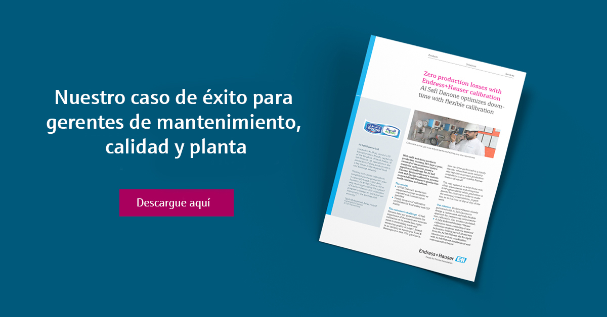 Endress_MX's tweet photo. Descubra cómo nuestros servicios de calibración ayudan a Al Safi Danone a ejecutar su producción sin obstáculos, los 365 días del año. Descargue el caso de estudio: https://t.co/KqGAM6aF1x #AddedValueServices #ServiciosDeValorAgregado https://t.co/mjXmsb3Q2u