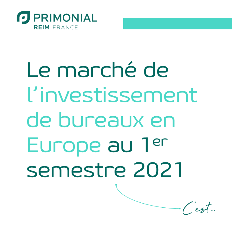 PraemiareimFR's tweet photo. 🏢Focus sur le bureau au 1er semestre 2021 avec @HenryNatter

Les #bureaux pouvant délivrer une performance locative pérenne et ayant une localisation attractive sont privilégiés par les investisseurs. 

En zone euro, Paris, Munich et Berlin ont monopolisé les flux de capitaux.