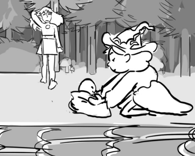 hello! I'm amy! I'm looking for work as a story artist or character designer! I am very cool and funny and also profound sometimes

https://t.co/Fc0MYxNuCV 