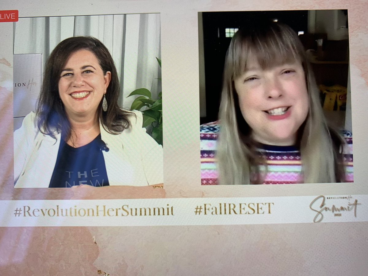 queensjen's tweet photo. @zoewhittall and @RevolutionHerTM Fantastic launch to the #RevolutionHerSummit #FallRESET https://t.co/so2DcXQEqj