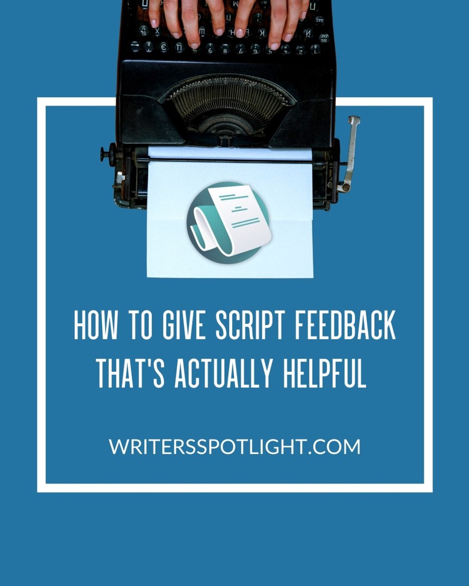 WSL_Spotlight's tweet photo. Get the checklist to provide valuable feedback on scripts ⬇️

https://t.co/FgcUg3K5uF

And on the blog at https://t.co/0VU8jwl9XA
.
.
.
#screenwriting #screenwriter #tvwriting #televisionwriting #scriptwriter #scriptfeedback #writethatscript #screenplay https://t.co/Ym9nE6ckMF